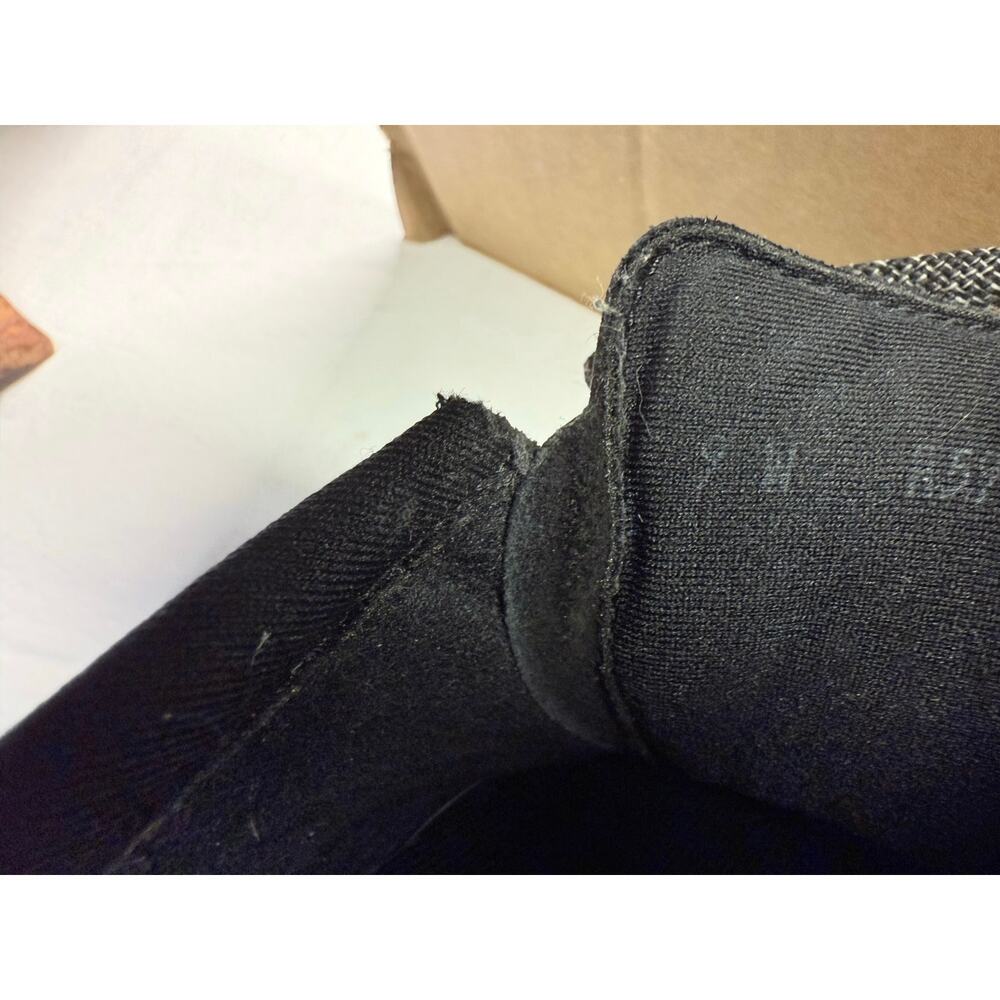 SAS  Walk Easy Nero Black Suede Shoes Womens Size 9W SMADE IN USA - Picture 2 of 12